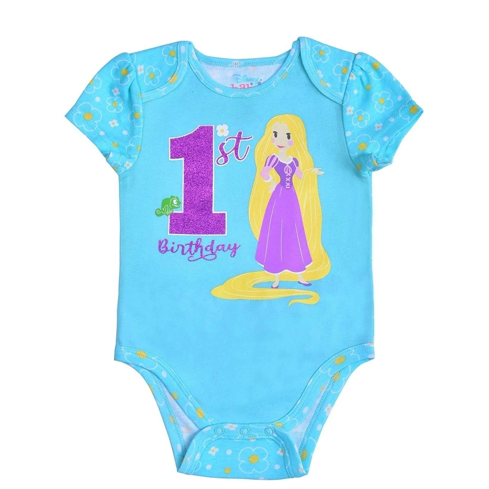 Disney Blue and Purple Bodysuit One Piece